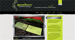 Desktop Screenshot of gooseberrygraphicdesign.com